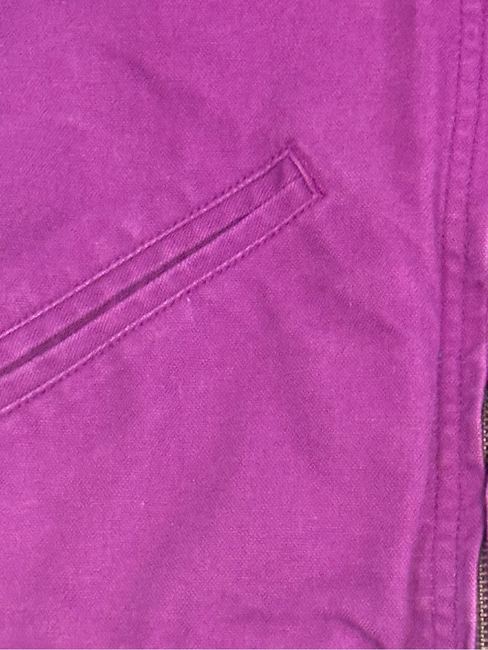 Carhartt Hooded Kids Jacket in Plum Size 7/8 Small - Picture 6 of 9
